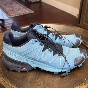 Salomon Men's Light Blue Athletic Shoes
